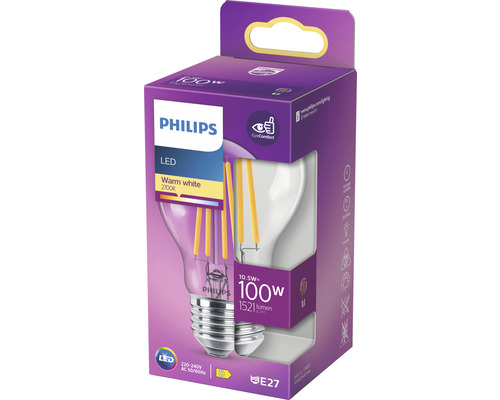 Max K O M F O R T LED Glühbirnen 10er Set – 14W Ersetzt 100W, 1150 Lumen Warmweiß (3000K), E27 Fassung