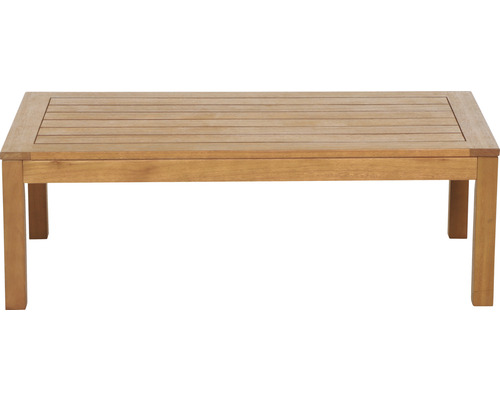 Rechteckiger Couchtisch aus Holz für den Außenbereich
