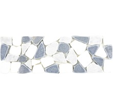 Mosaikfliese mit Kieseloptik