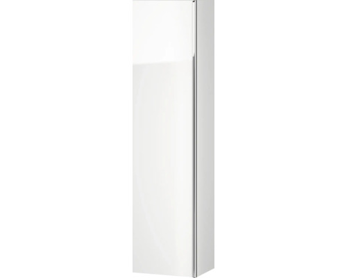 Hochschrank Cersanit Virgo 160x40x30 cm weiß mit 4 Glaseinlegeböden