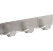 Garderobenhakenleiste mit drei Haken aus Metall