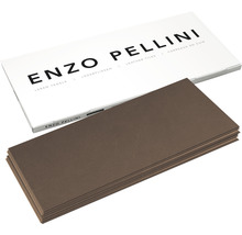Enzo Pellini Lederfliesen mit Verpackung