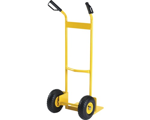 Sackkarre aus Stahl mit zwei Rädern und zwei Griffen