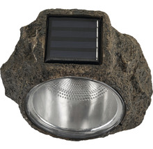 Solarleuchte in Steinoptik mit LED