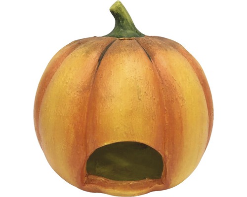 Kürbisförmiges Zierhaus mit Öffnung