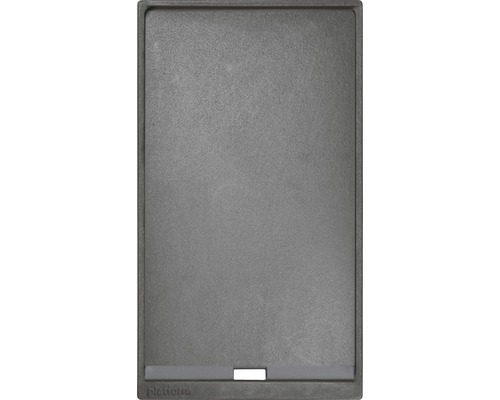 Tenneker® Grillplatte Gussplatte Plancharost Carbon 42,3 x 23,8 cm Gusseisen schwarz Grillrostsystem Platform für Carbon-0