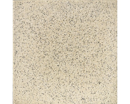 Beton Terrassenplatte Arena gelb 40 x 40 x 3,9 cm Fliesenmuster mit gesprenkelter Textur