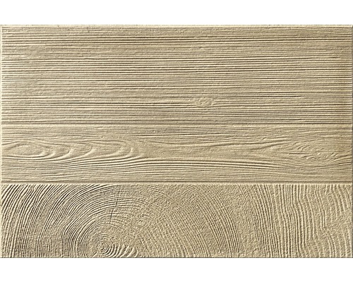 Terrassenplatte Woodsonte beige-braun 40x60x3,9 cm