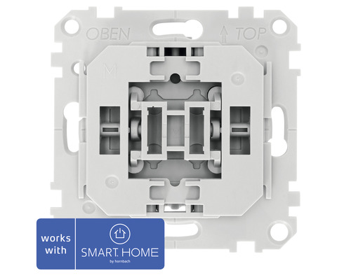 TechniSat Ausschalter-Einsatz mit Repeater Funktion geeignet für Merten System M - Kompatibel mit SMART HOME by hornbach