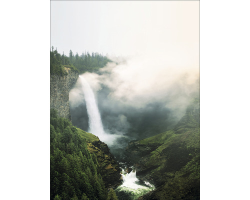 Glasbild Misty Waterfall I 60x80