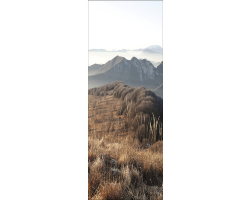 Glasbild Misty valley III 30x80 cm