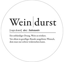 Wein Durst Definition