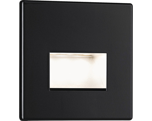 LED Einbauleuchte Paulmann (93094) Edge 1,2 W 2700 K warmweiß 55x55 mm schwarz