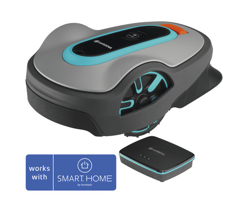 Mähroboter GARDENA smart SILENO life 750 m² Set mit LONA Funktion - Kompatibel mit SMART HOME by hornbach Mähroboter GARDENA smart SILENO life 750 m² Set mit LONA Funktion - Kompatibel mit SMART HOME by hornbach