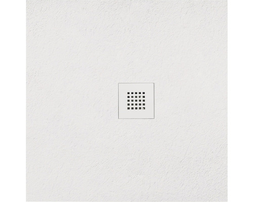 Duschwanne mit quadratischem Ablauf