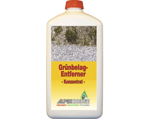 Grünbelagsentferner Alpin Chemie 1 Liter Grünbelagsentferner Alpin Chemie 1 Liter