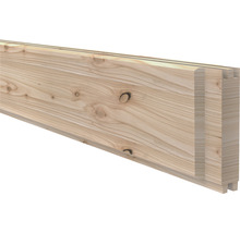 Holzbohle mit Nut und Feder