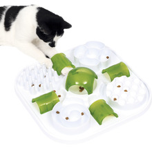 Katzenspielzeug Catit Traet Puzzle 41 x 41 x 10 cm weiß-grün