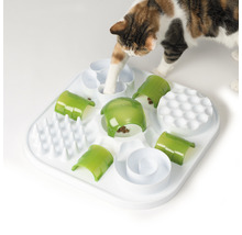 Katzenspielzeug Catit Traet Puzzle 41 x 41 x 10 cm weiß-grün