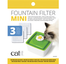 Ersatzfilter Catit 2.0 Mini 3 Stück weiß