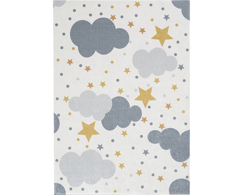 Teppich mit Wolken- und Sternmuster