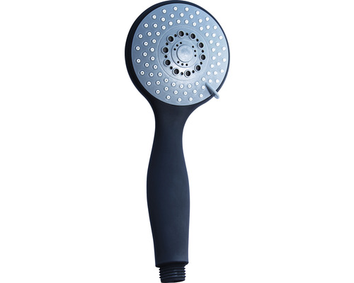 Handbrause Sanotechnik AS2090 Ø 15 cm 3-fach verstellbar schwarz Handbrause für Dusche