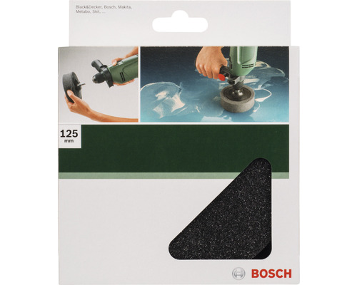 Bosch Polierset 125 Millimeter Verpackung
