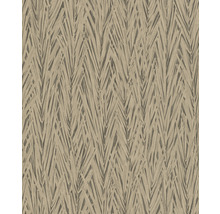 Tapete mit grafischem Pflanzenmuster