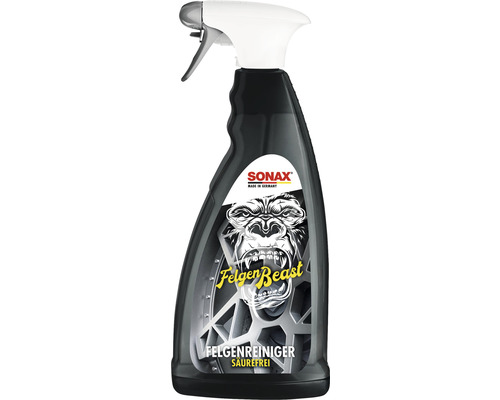 Sonax Felgenreiniger FelgenBeast in einer Sprühflasche