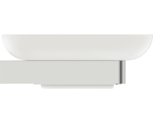 Aufsicht auf ein Waschbecken mit Armatur