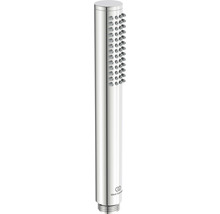 Brausekopf aus Metall mit mehreren Strahlarten