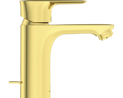 Waschtischarmatur Ideal Standard Connect Air mit hohem Auslauf A7022A2 brushed gold glänzend gebürstet