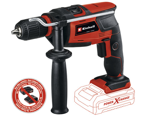 Akku-Schlagbohrmaschine Einhell TE-ID 18 Li Solo - Power-X-Change, ohne Akku und ohne Ladegerät Akku-Schlagbohrmaschine Einhell TE-ID 18 Li Solo - Power-X-Change, ohne Akku und ohne Ladegerät
