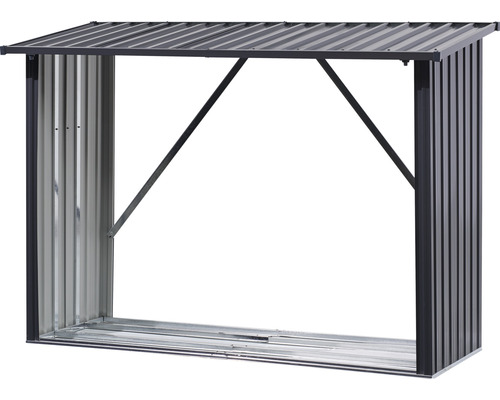 Brennholzregal aus Metall