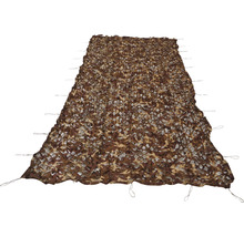 Tarnnetz mit braunem Camouflage Muster