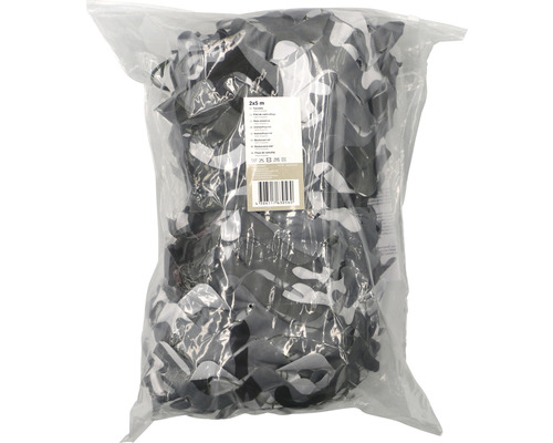 Verpacktes Tarnnetz mit den Maßen 2 x 5 Meter