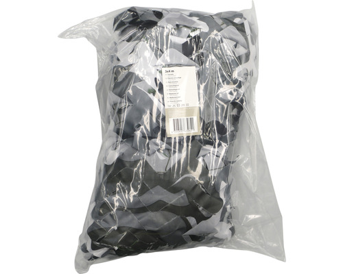Verpacktes Tarnnetz mit den Maßen 3x4 Meter