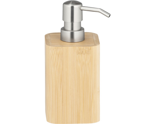 Seifenspender aus Bambus mit Edelstahlpumpe