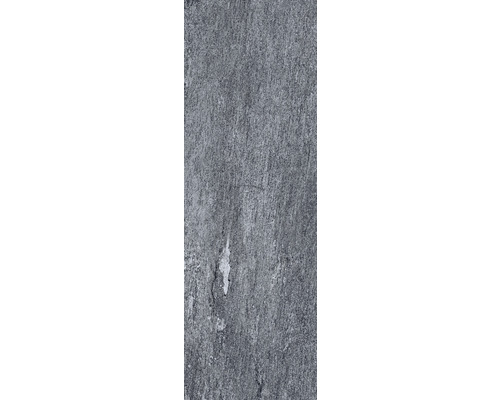 Graue Bodenfliese mit Steinoptik.