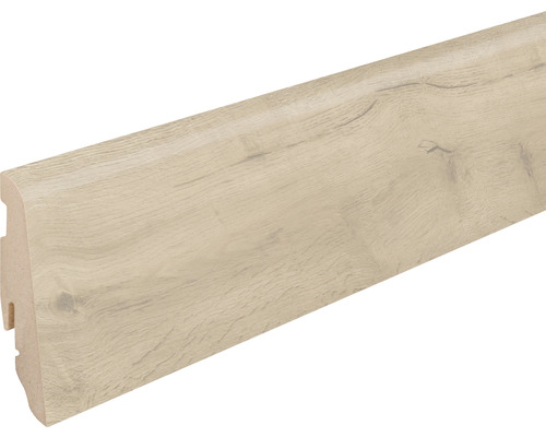 Sockelleiste FU060L foliert Vibrant oak19x58x2400 mm Sockelleiste mit Holzstruktur