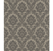 Tapete mit floralem Damastmuster