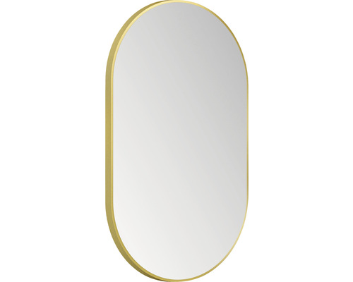 Ovaler Spiegel mit Rahmen