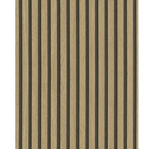 Holzpaneelwand mit Lattenstruktur