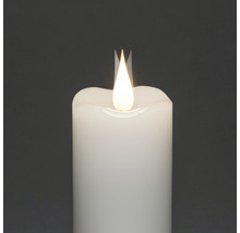Dekorative LED-Kerze mit flackernder Flamme