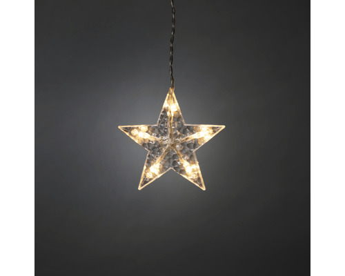 Sternförmige LED-Dekoleuchte zum Aufhängen