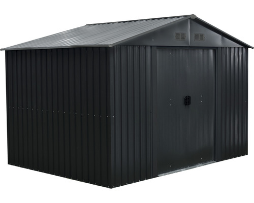 Metall Gerätehaus mit Doppeltür