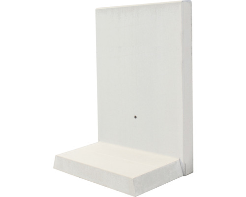 L-Stein Winkelstein Sichtbeton bewehrt grau 100 cm x 12 cm x 130 cm Fußtiefe = 70 cm Betonwinkelstütze zur Abstützung von Erdwällen und Hängen