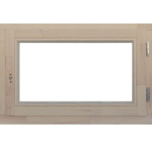 Holzfenster mit Beschlägen