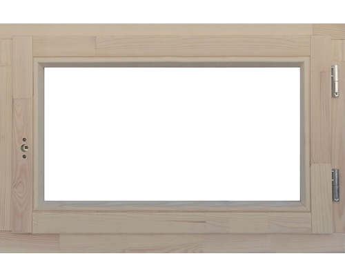 Holzfenster mit Beschlägen