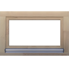 Holzfensterrahmen mit Fensterbank